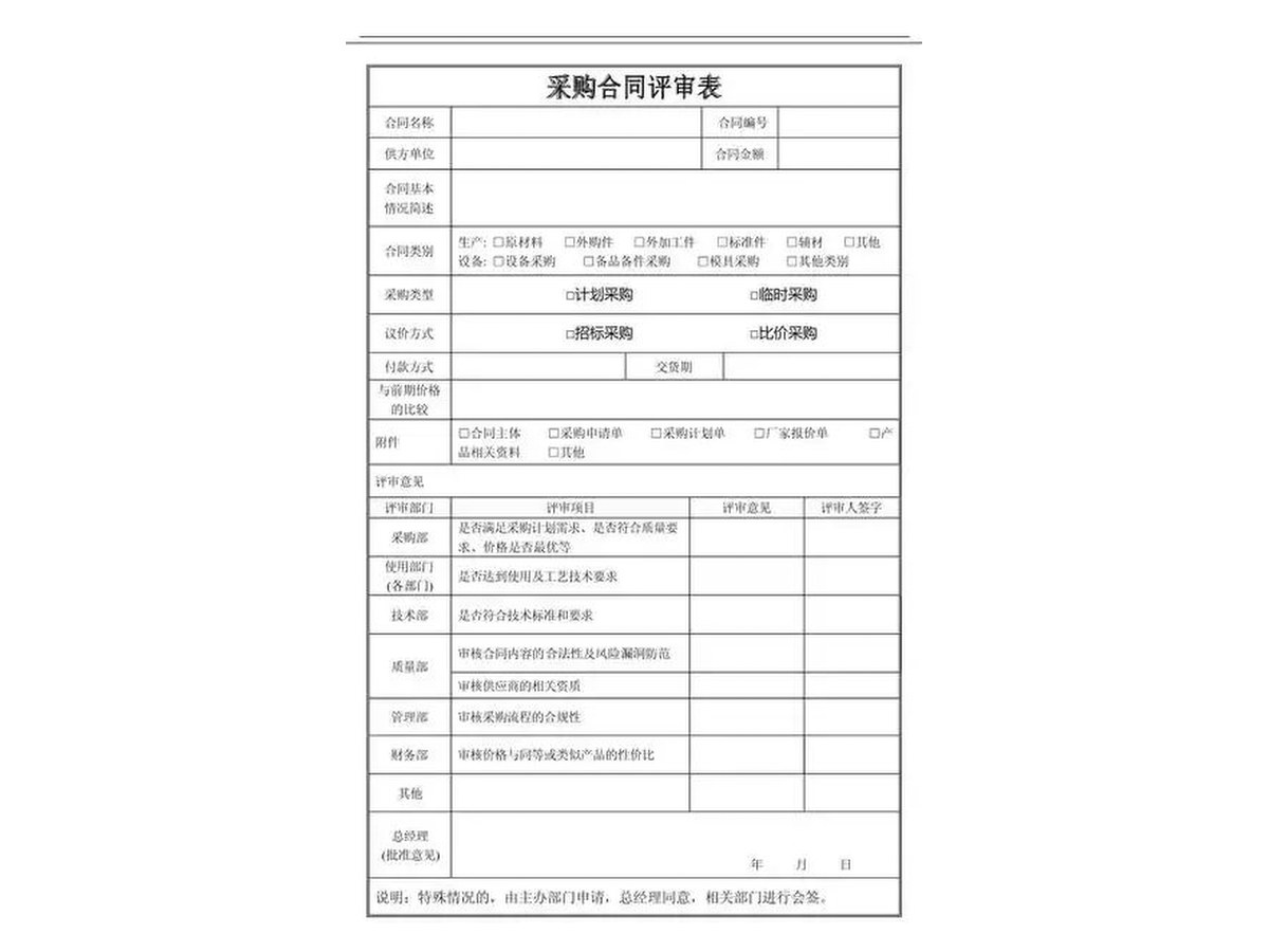 政府采购评审
