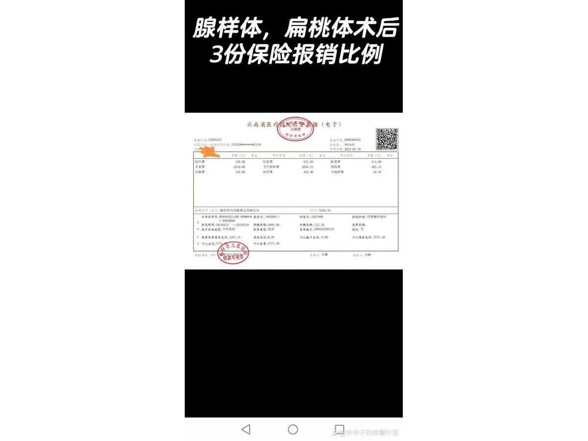 发票报销单据