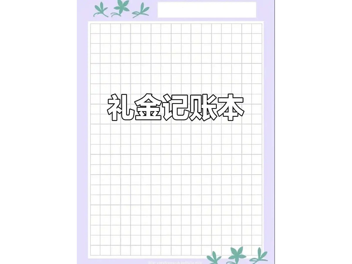 财务记账本