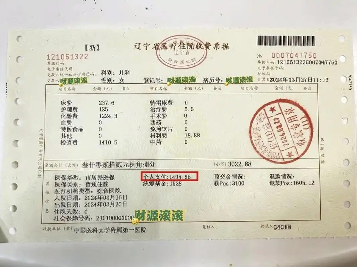 发票报销单据