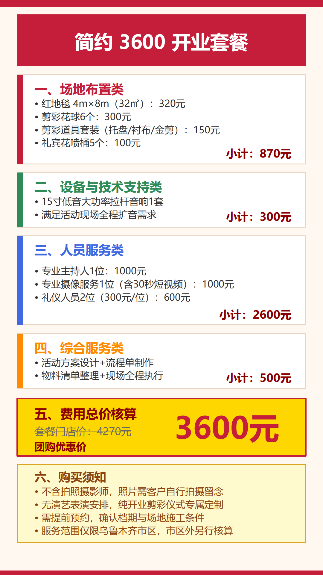项目明细