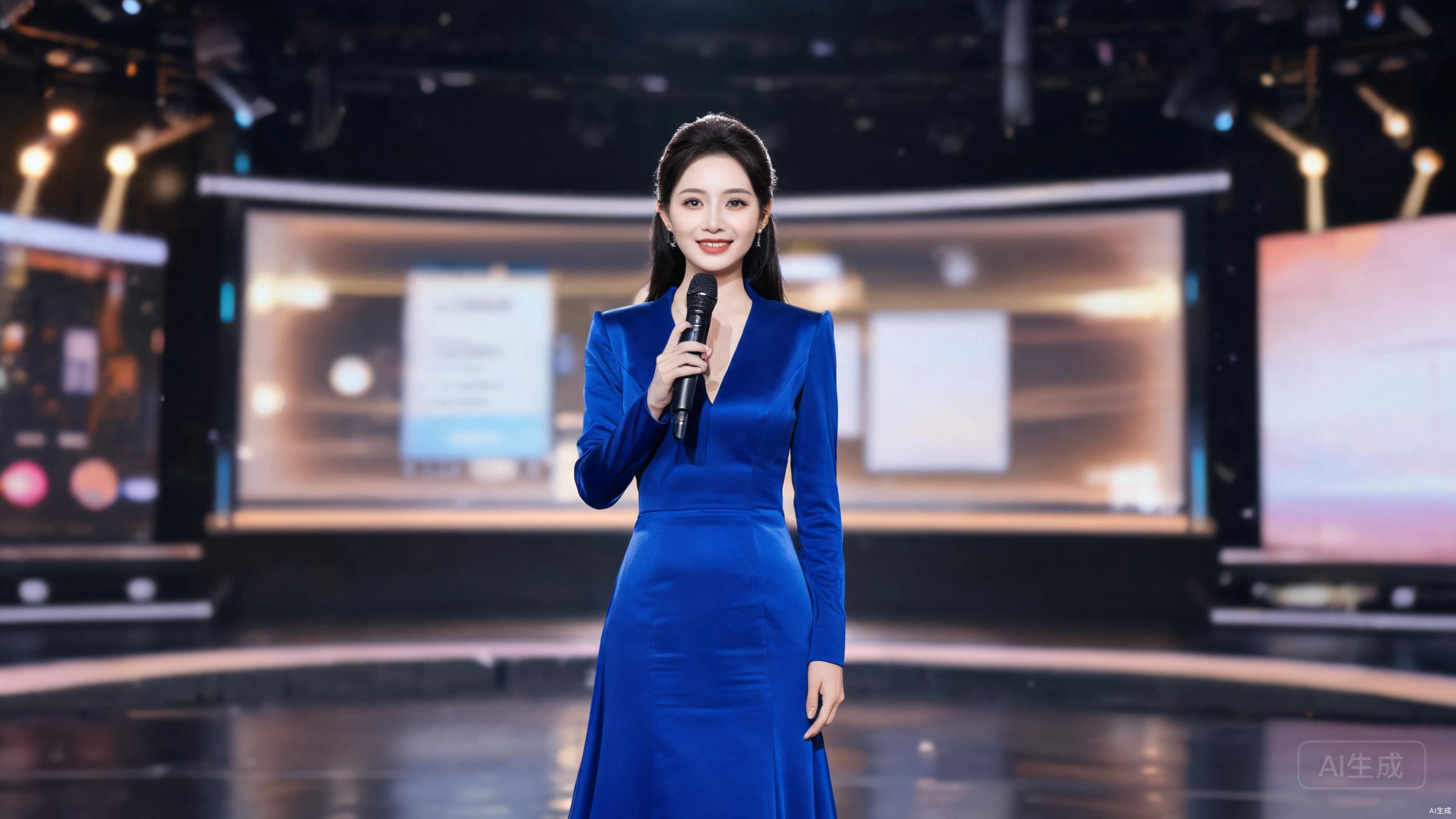 主持人 玊尔dila 迪拉 维汉双语-女主持人