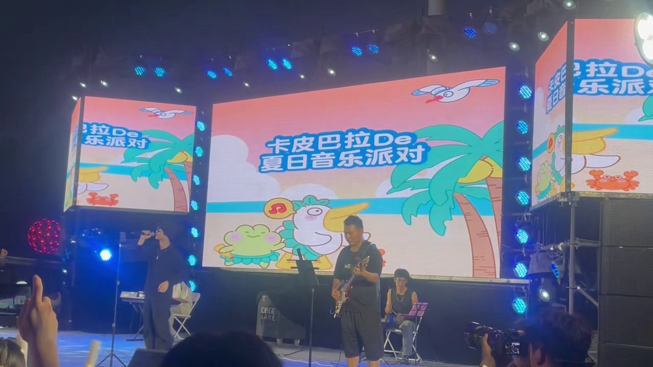 卡皮巴拉De夏日音乐派对现场