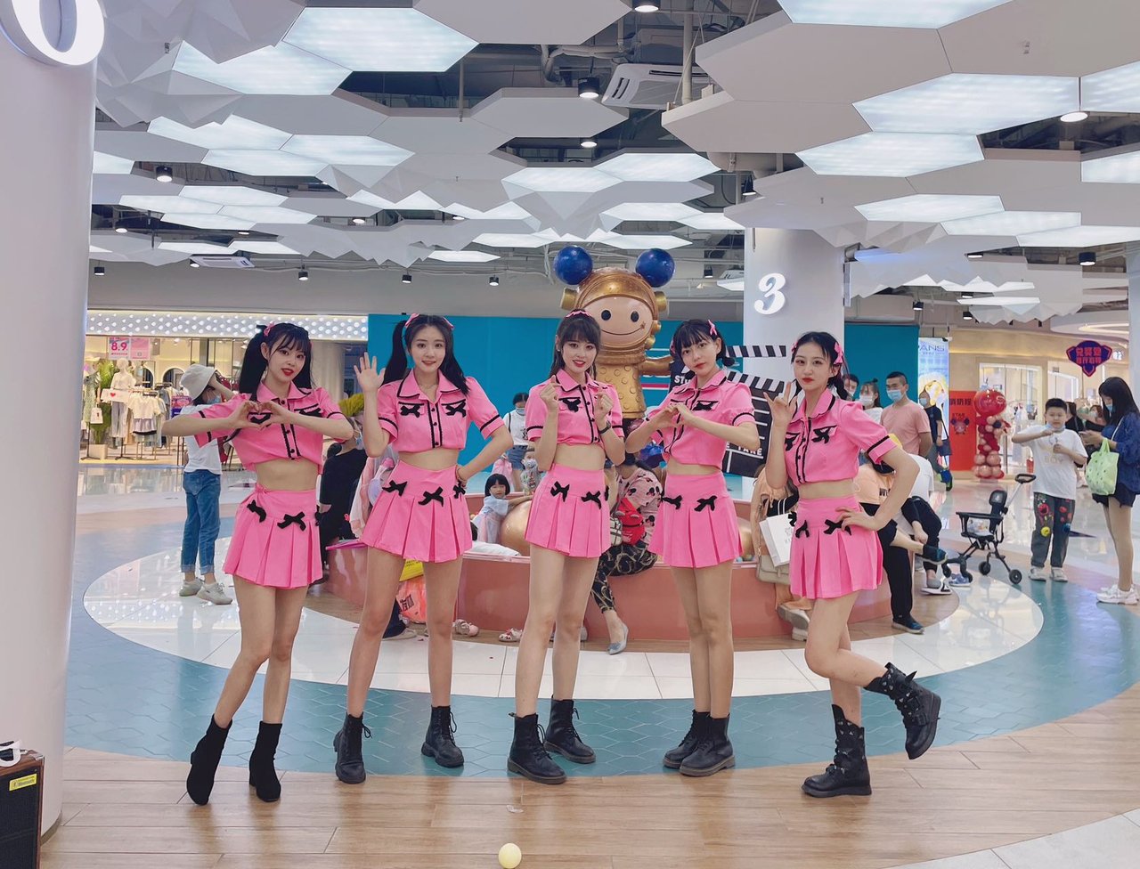 6套(玫红)