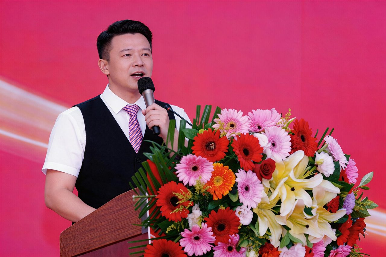 主持人曾欢 大型庆典讲台主持